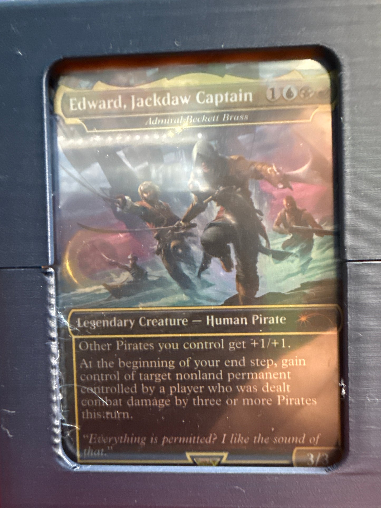 Edward, Jackdaw Captain Commander
